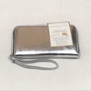 Adrienne Vittadini Charging Wallet RFID Protection